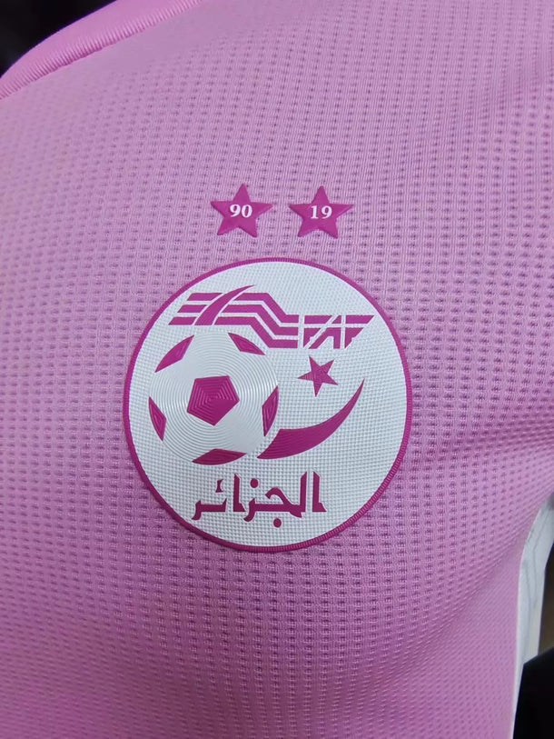 Maillot Algérie Rose 3ᵉ Version 2024