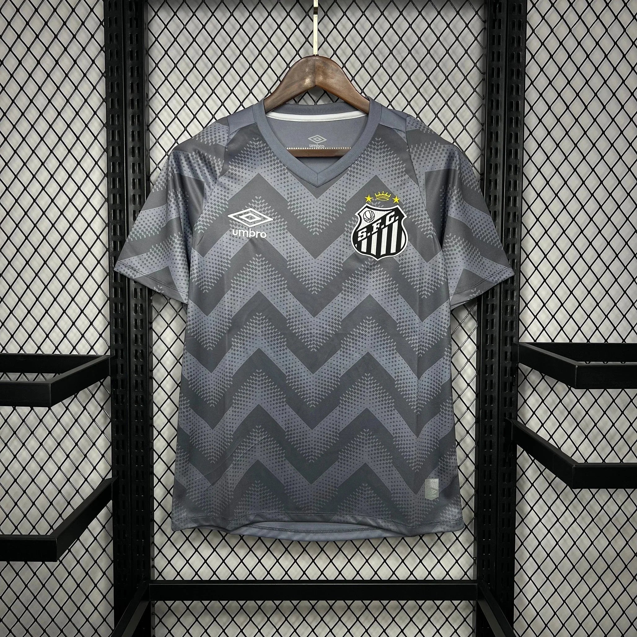 Santos FC Maillot entraînement "Gris" 2024 2025