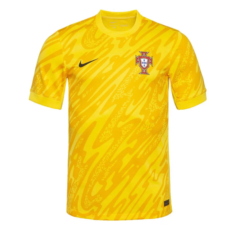 Maillot Portugal Gardien Domicile JAUNE 2024 2025 Homme