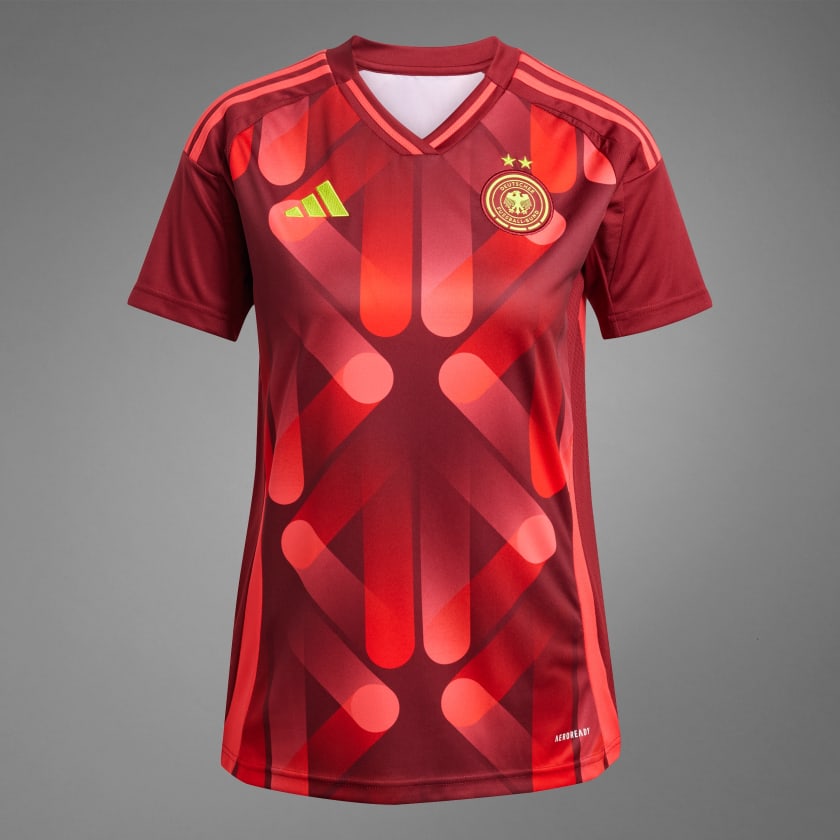 Maillot Extérieur Allemagne 2025 (Équipe féminine) " Rouge "