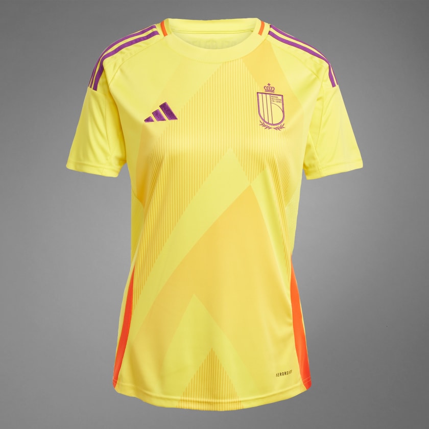 Maillot Féminin Belgique "Jaune" 2025