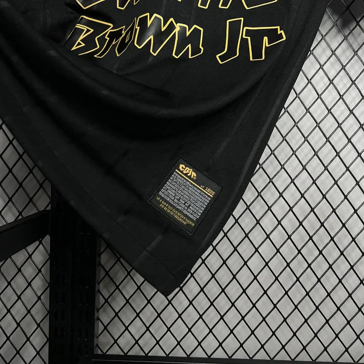 Santos maillot foot " Noir "2024 2025 "Charlie Brown Jr"