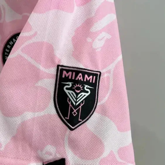Inter Miami x Bape Édition limitée Rose 2023/2024