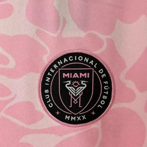 Inter Miami x Bape Édition limitée Rose 2023/2024
