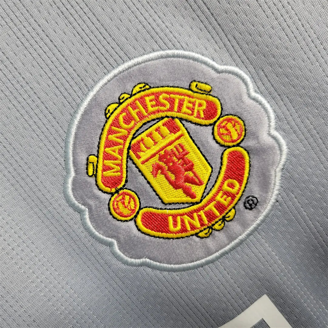 MAILLOT MANCHESTER UNITED 2007/2008  VERSION MANCHES LONGUES