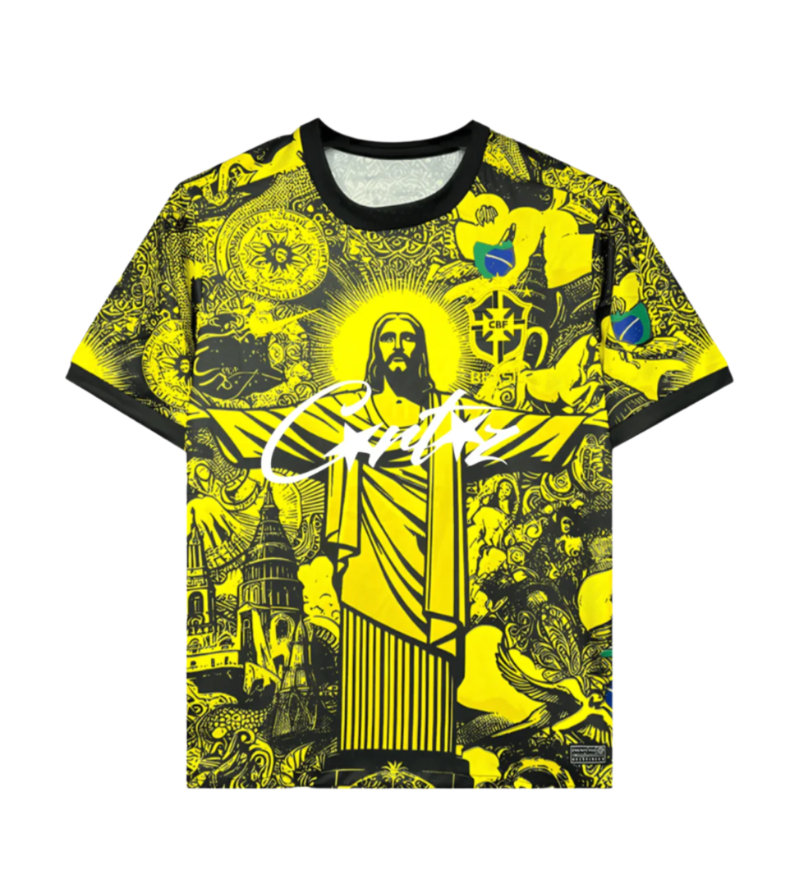 Brazil Jesus x Corteiz Special Edition Yellow Kit
