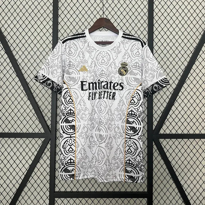 Maillot du Real de Madrid " Blanc et Noir " 24/25